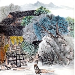 Chinese Landscape Painting - CNAG014149