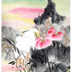 Chinese Flowers&Trees Painting - CNAG014150