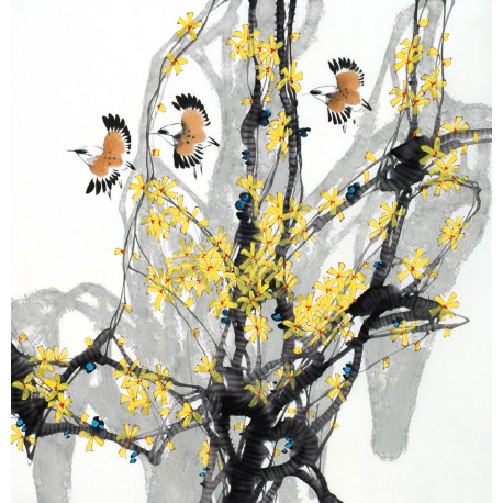 Chinese Flowers&Trees Painting - CNAG014151