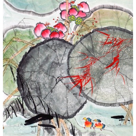 Chinese Flowers&Trees Painting - CNAG014152