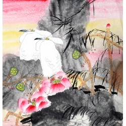 Chinese Flowers&Trees Painting - CNAG014157