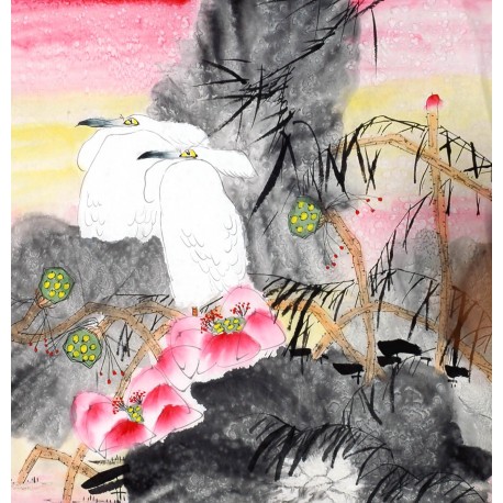 Chinese Flowers&Trees Painting - CNAG014157