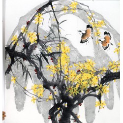 Chinese Flowers&Trees Painting - CNAG014158
