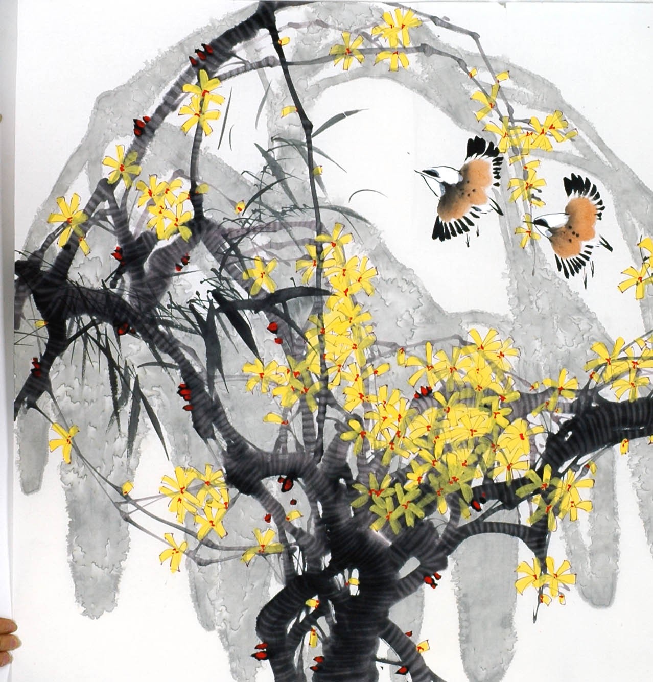 Chinese Flowers&Trees Painting - CNAG014158