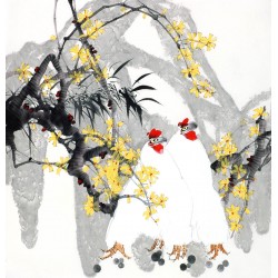 Chinese Flowers&Trees Painting - CNAG014160