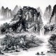 Chinese Landscape Painting - CNAG014164