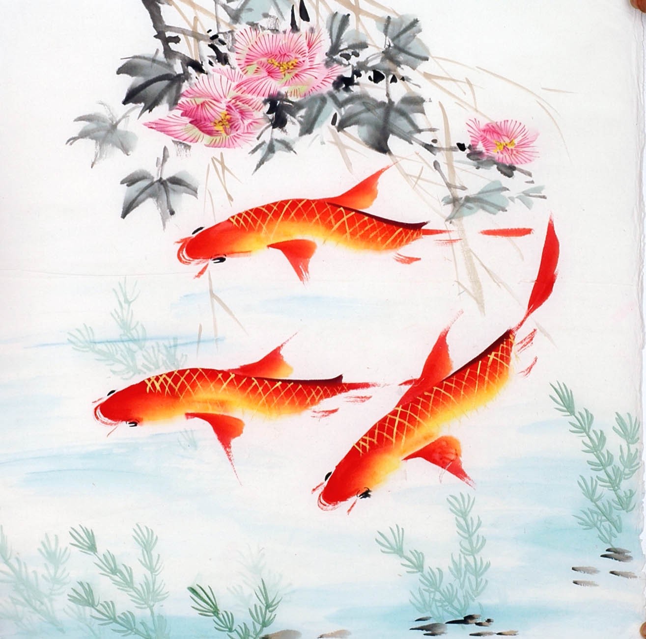Chinese Flowers&Trees Painting - CNAG014167