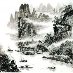 Chinese Landscape Painting - CNAG014168