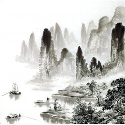 Chinese Landscape Painting - CNAG014173