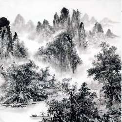 Chinese Landscape Painting - CNAG014175