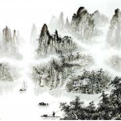 Chinese Landscape Painting - CNAG014177