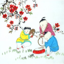 Chinese Figure Painting - CNAG014178