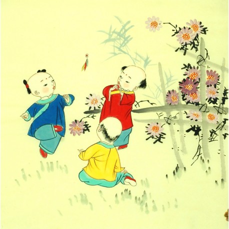Chinese Figure Painting - CNAG014185