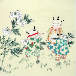 Chinese Figure Painting - CNAG014186