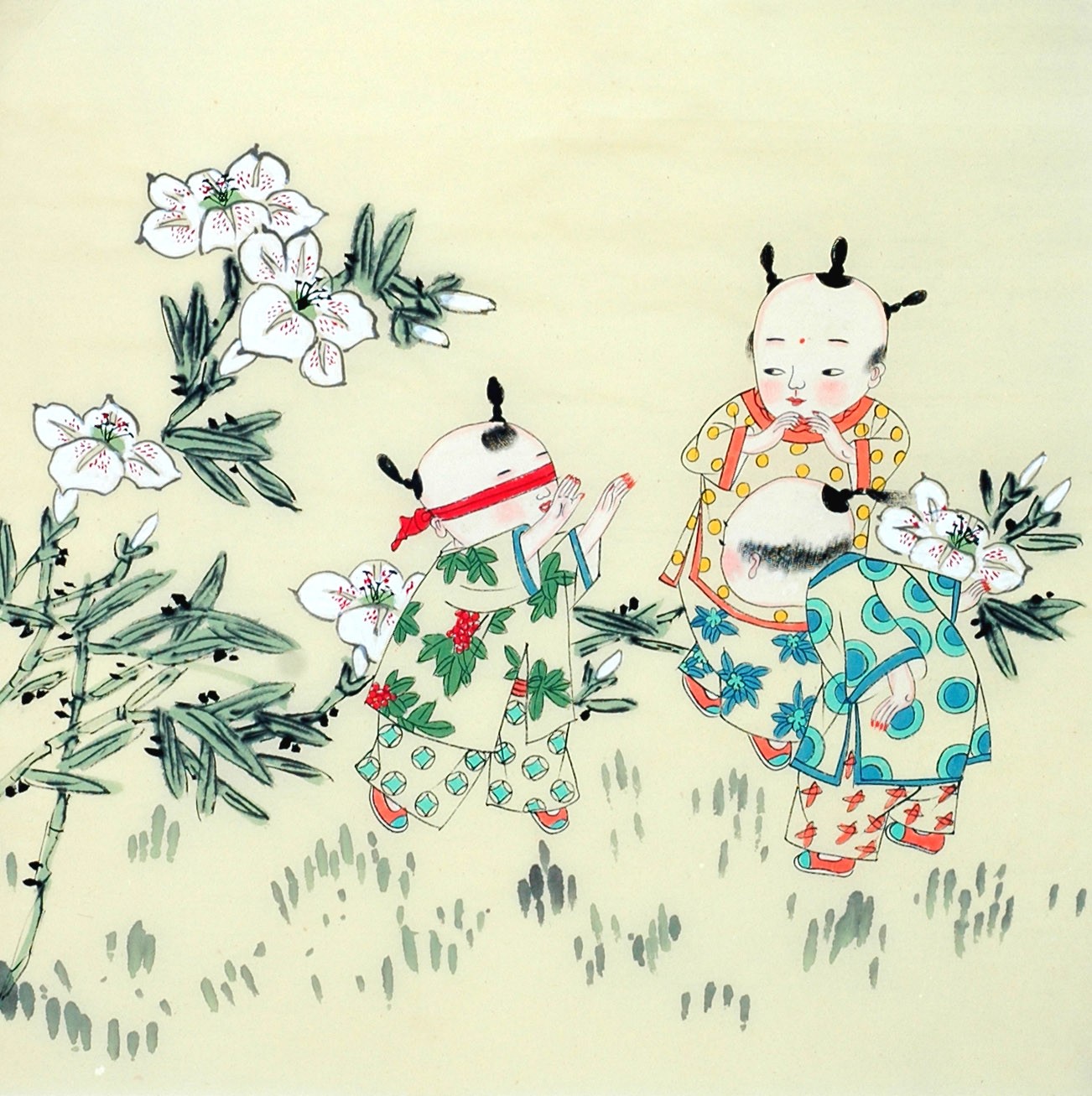 Chinese Figure Painting - CNAG014186