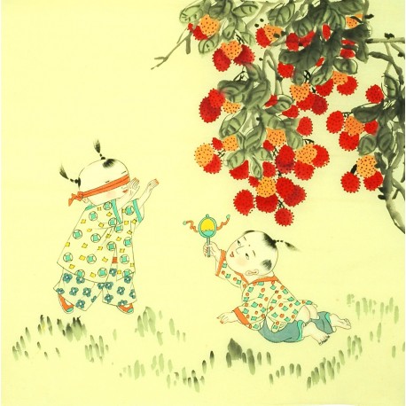 Chinese Figure Painting - CNAG014192
