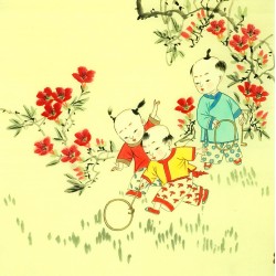 Chinese Figure Painting - CNAG014194