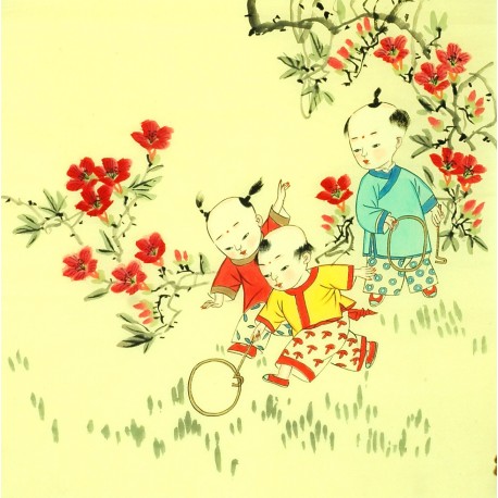 Chinese Figure Painting - CNAG014194