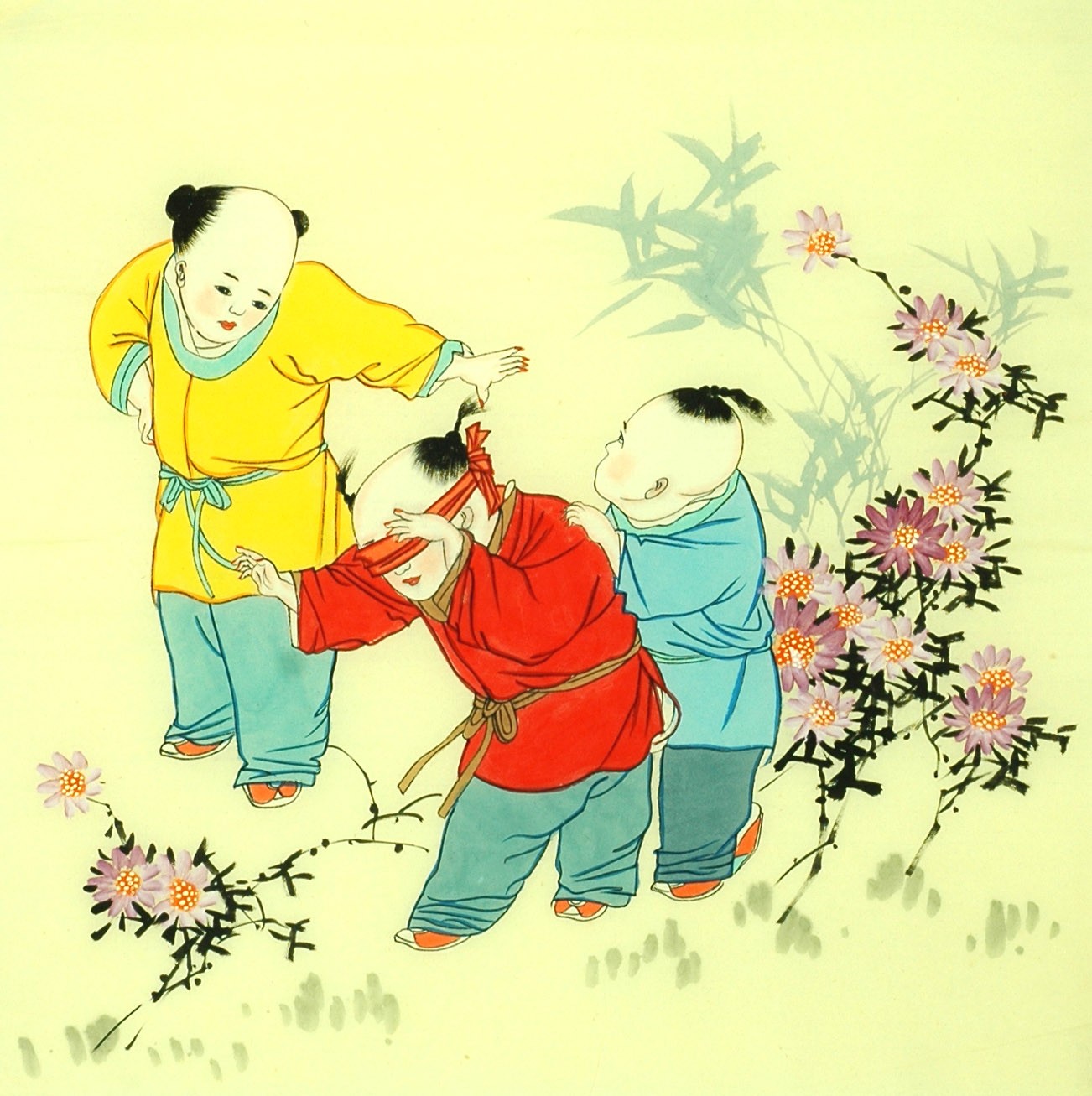 Chinese Figure Painting - CNAG014199