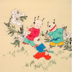 Chinese Figure Painting - CNAG014200