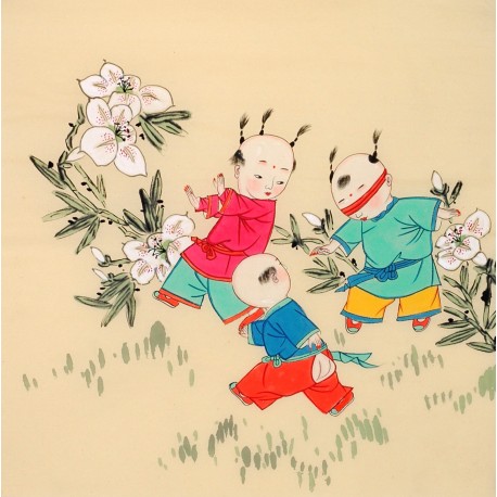 Chinese Figure Painting - CNAG014200