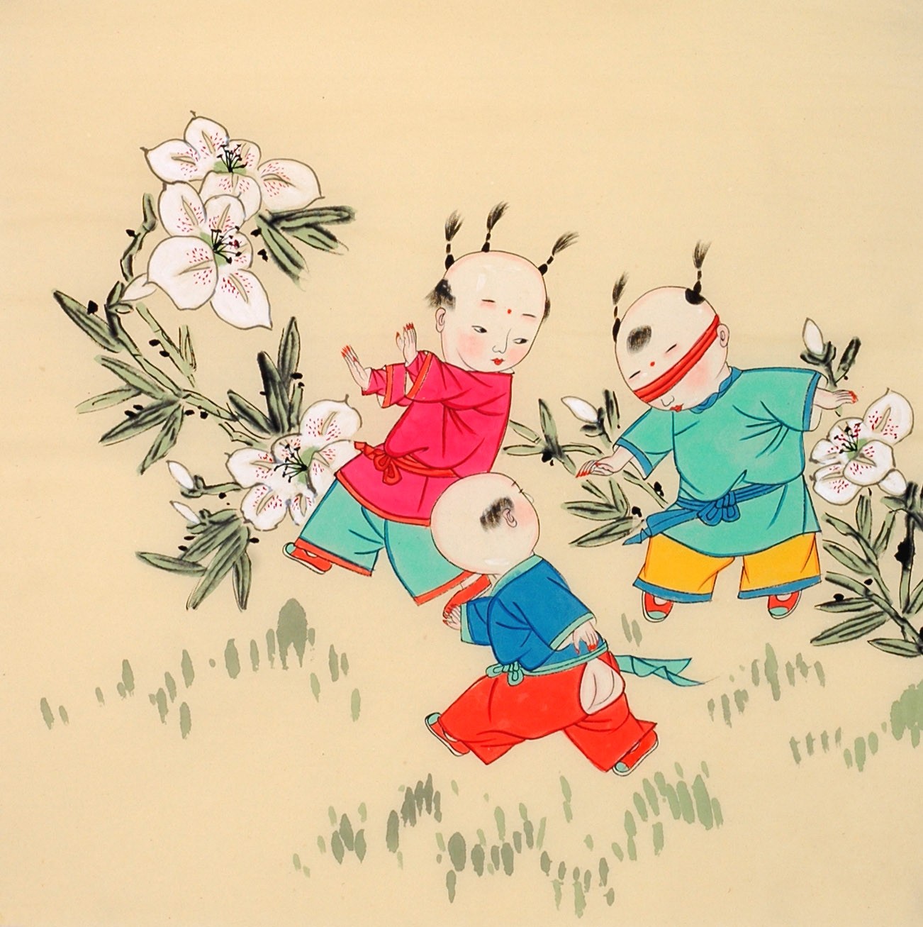 Chinese Figure Painting - CNAG014200