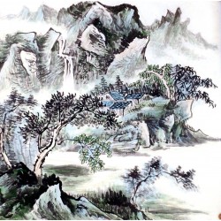 Chinese Landscape Painting - CNAG014201