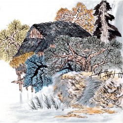 Chinese Landscape Painting - CNAG014202