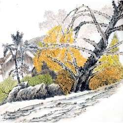 Chinese Landscape Painting - CNAG014204