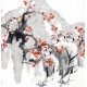 Chinese Flowers&Trees Painting - CNAG014206