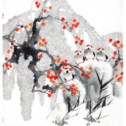Chinese Flowers&Trees Painting - CNAG014206