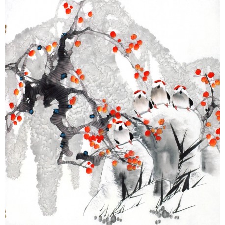 Chinese Flowers&Trees Painting - CNAG014206