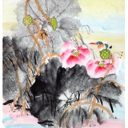 Chinese Flowers&Trees Painting - CNAG014208