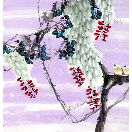 Chinese Flowers&Trees Painting - CNAG014211