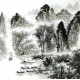 Chinese Landscape Painting - CNAG014215