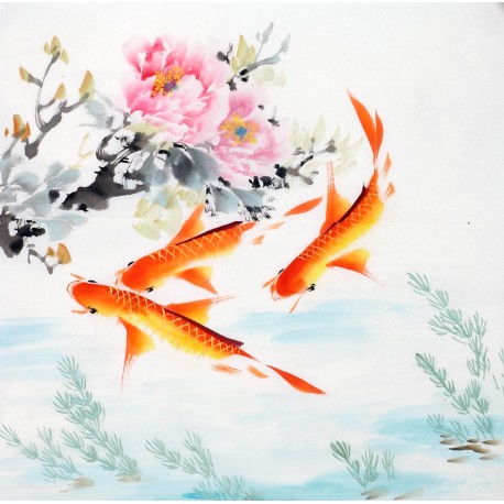 Chinese Flowers&Trees Painting - CNAG014223