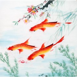 Chinese Flowers&Trees Painting - CNAG014224