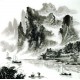 Chinese Landscape Painting - CNAG014225