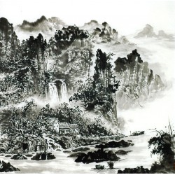 Chinese Landscape Painting - CNAG014227