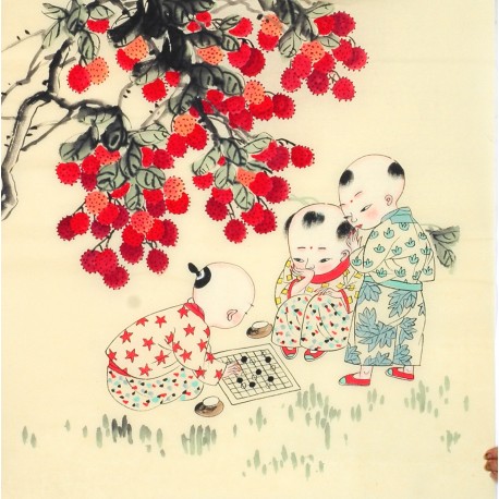 Chinese Figure Painting - CNAG014231