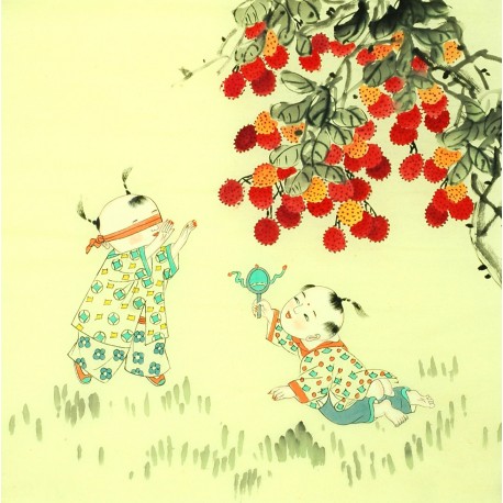 Chinese Figure Painting - CNAG014233