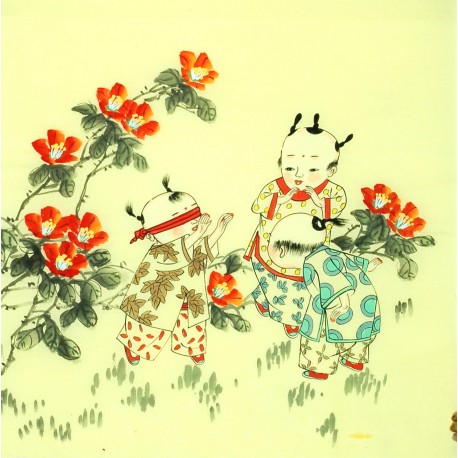 Chinese Figure Painting - CNAG014238