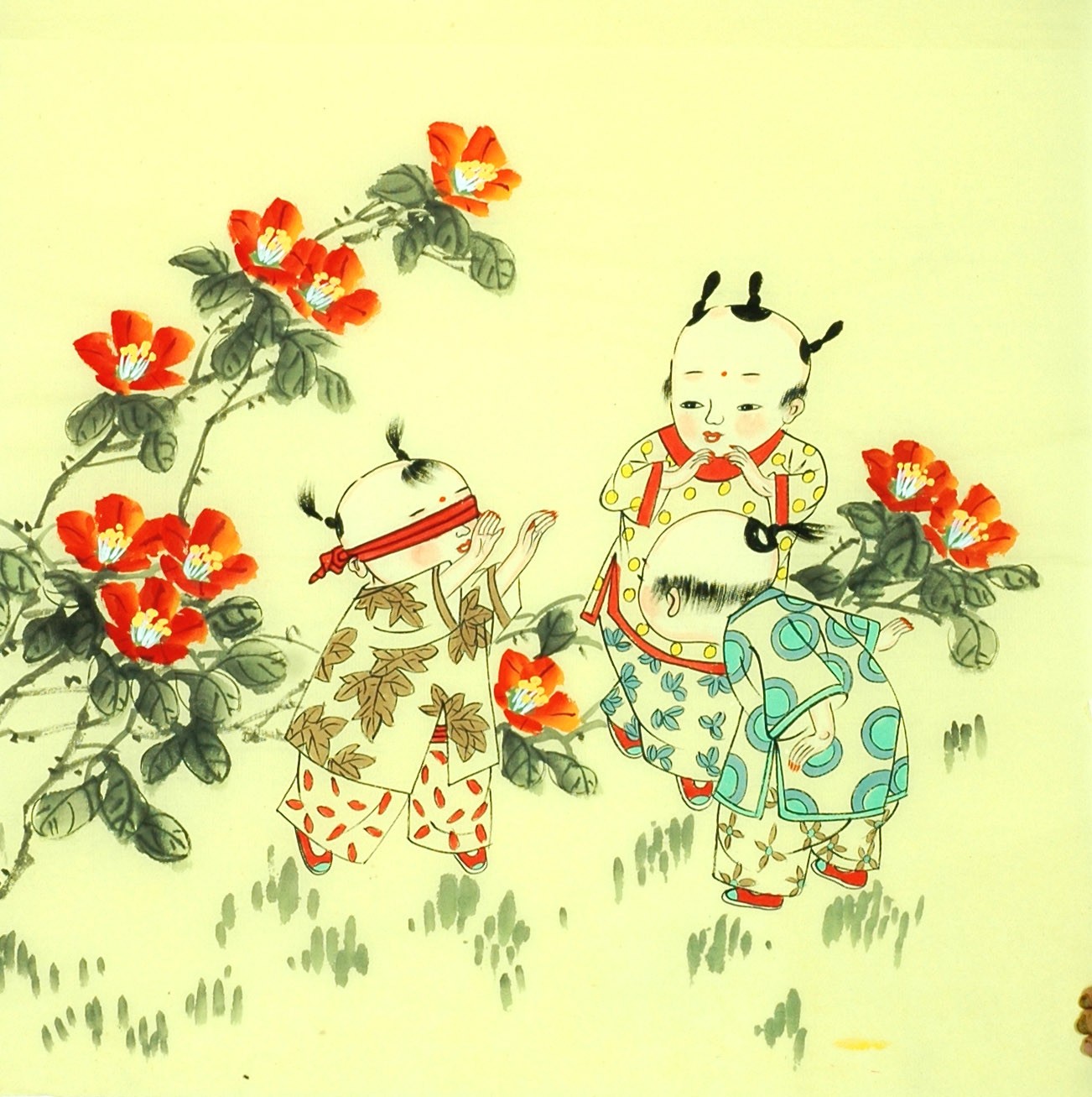 Chinese Figure Painting - CNAG014238