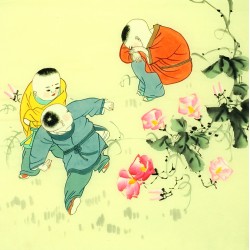 Chinese Figure Painting - CNAG014241