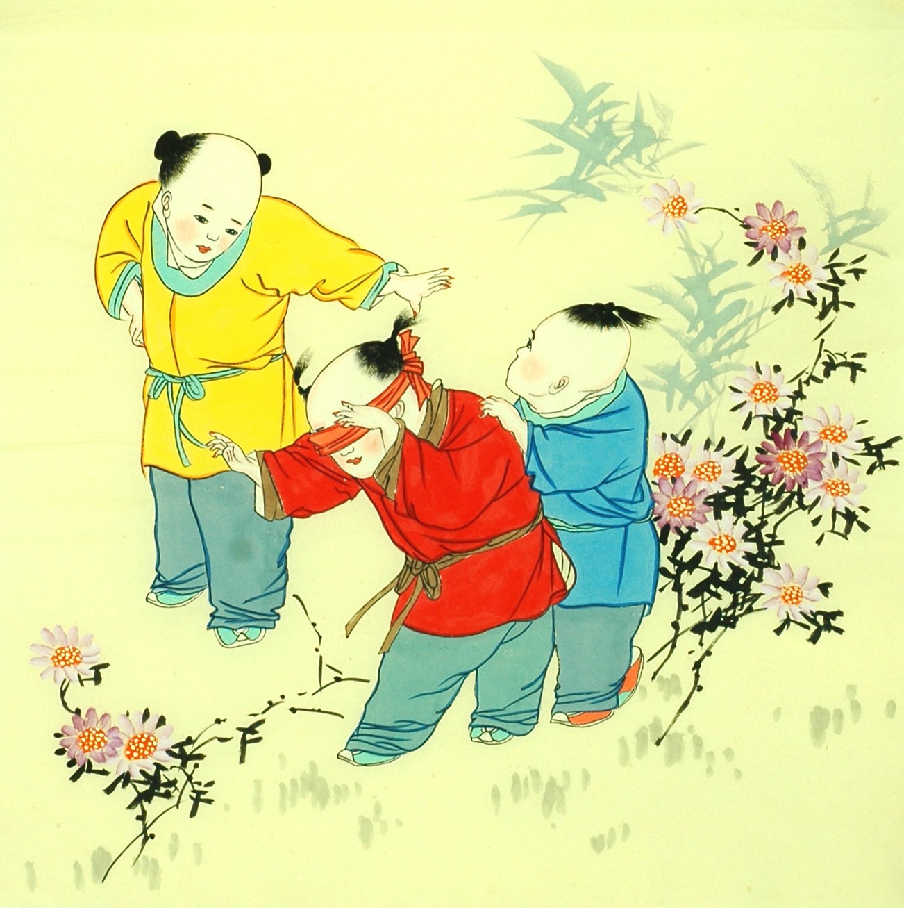 Chinese Figure Painting - CNAG014245