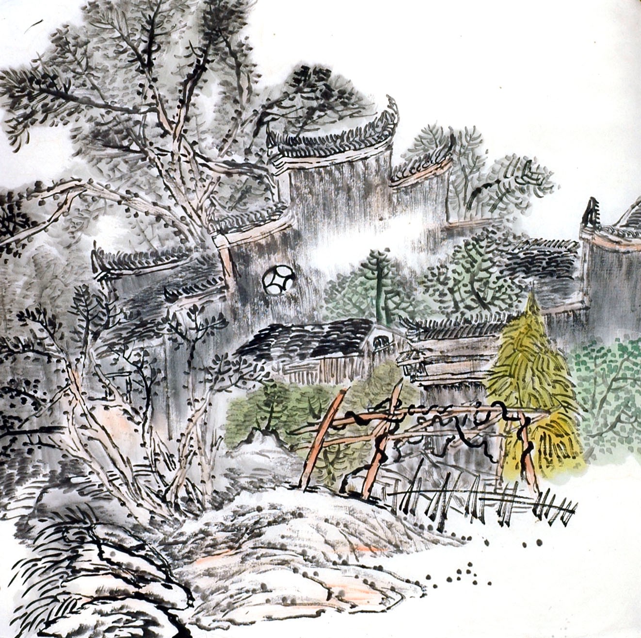 Chinese Landscape Painting - CNAG014246
