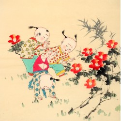 Chinese Figure Painting - CNAG014247