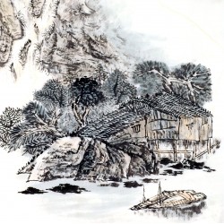 Chinese Landscape Painting - CNAG014248