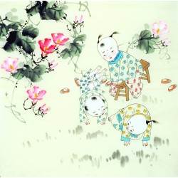 Chinese Figure Painting - CNAG014249
