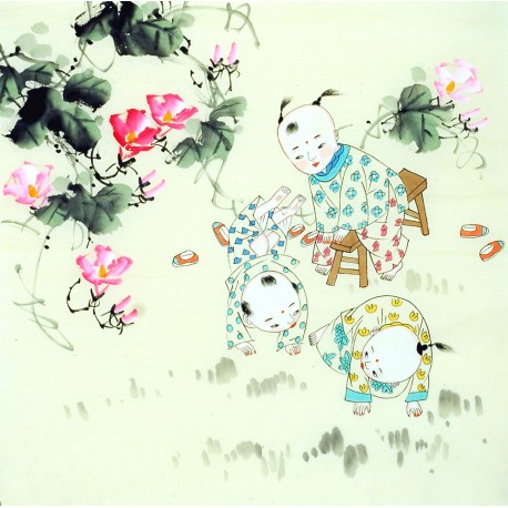 Chinese Figure Painting - CNAG014249